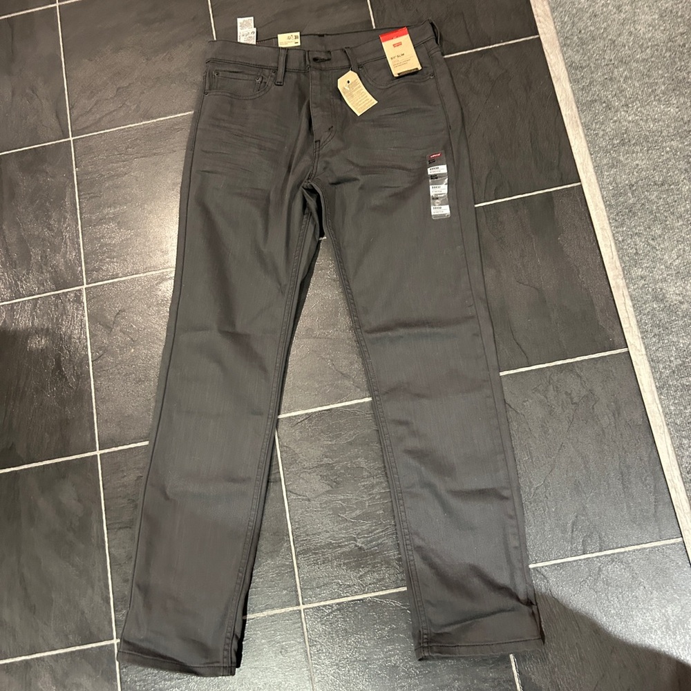 Levi's Men's Black Slim Jeans